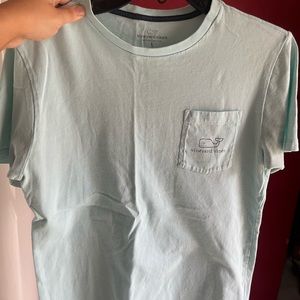 blue vineyard vines tee shirt kids large